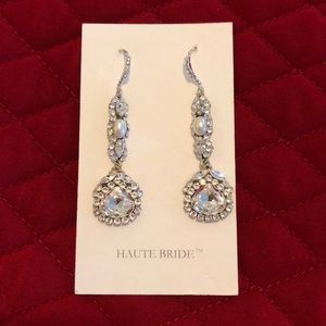 Haute Bride silver earrings